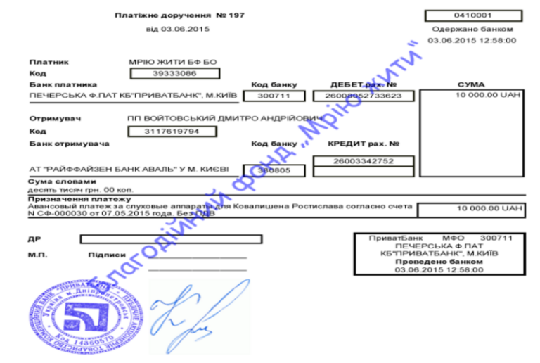 Благодійний Фонд "Мрію Жити" Допомога Дітям з ДЦП