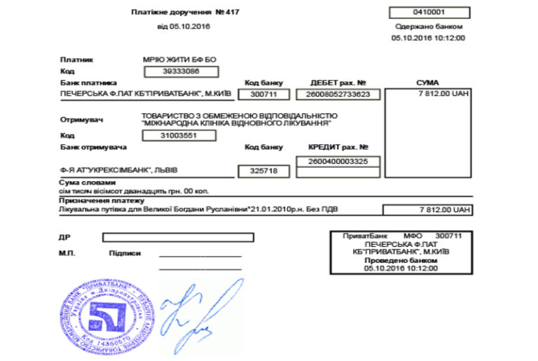 Благодійний Фонд "Мрію Жити" Допомога Дітям з ДЦП