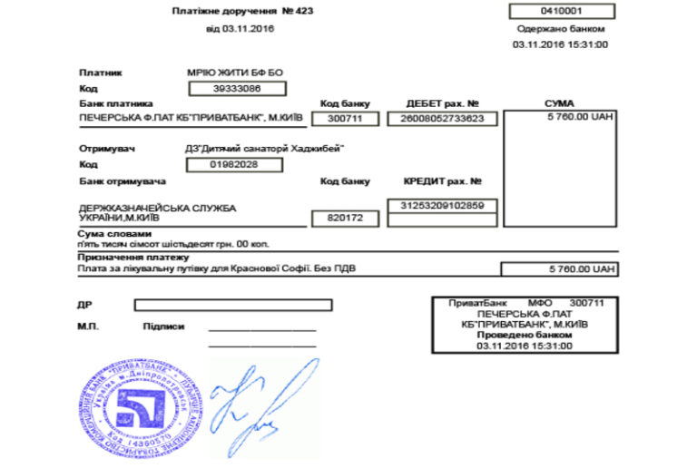 Благодійний Фонд "Мрію Жити" Допомога Дітям з ДЦП