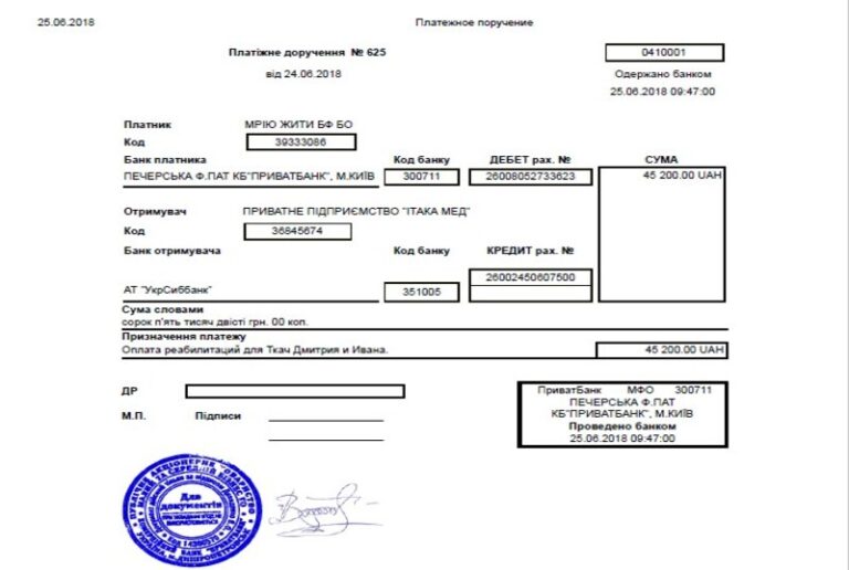 Благодійний Фонд "Мрію Жити" Допомога Дітям з ДЦП