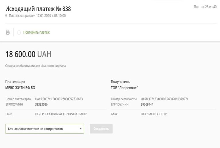 Благодійний Фонд "Мрію Жити" Допомога Дітям з ДЦП