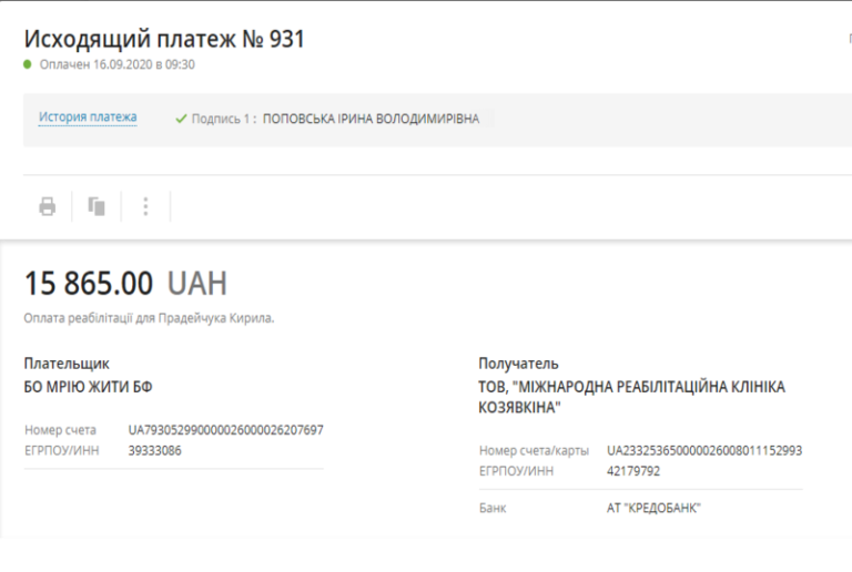 Благодійний Фонд "Мрію Жити" Допомога Дітям з ДЦП