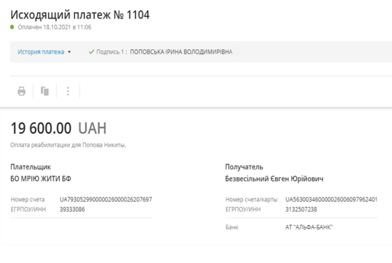 Благодійний Фонд "Мрію Жити" Допомога Дітям з ДЦП