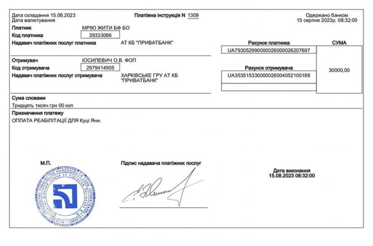 Благодійний Фонд "Мрію Жити" Допомога Дітям з ДЦП