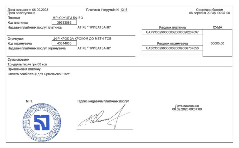 Благодійний Фонд "Мрію Жити" Допомога Дітям з ДЦП