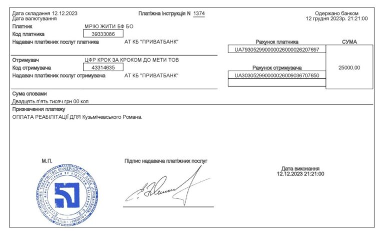 Благодійний Фонд "Мрію Жити" Допомога Дітям з ДЦП