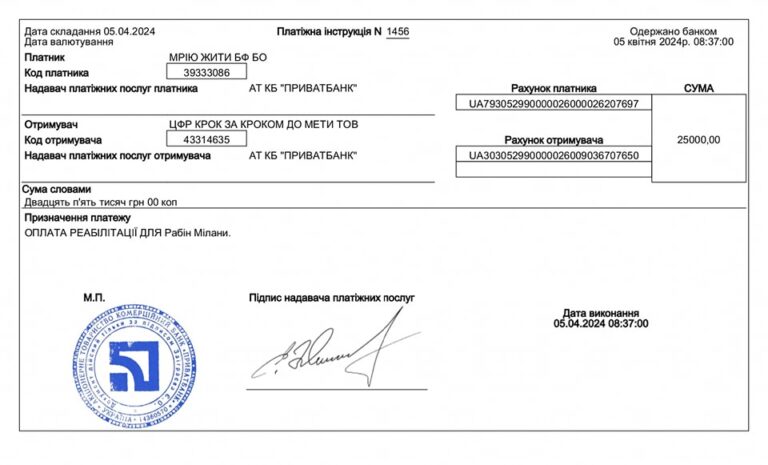 Благодійний Фонд "Мрію Жити" Допомога Дітям з ДЦП