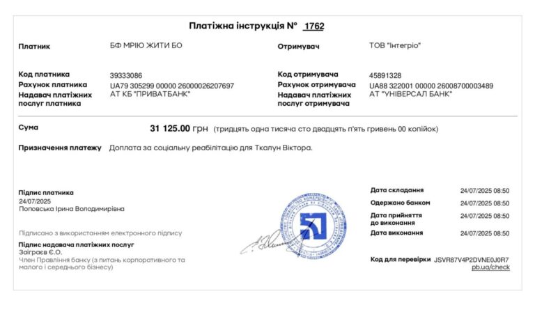 Благодійний Фонд "Мрію Жити" Допомога Дітям з ДЦП