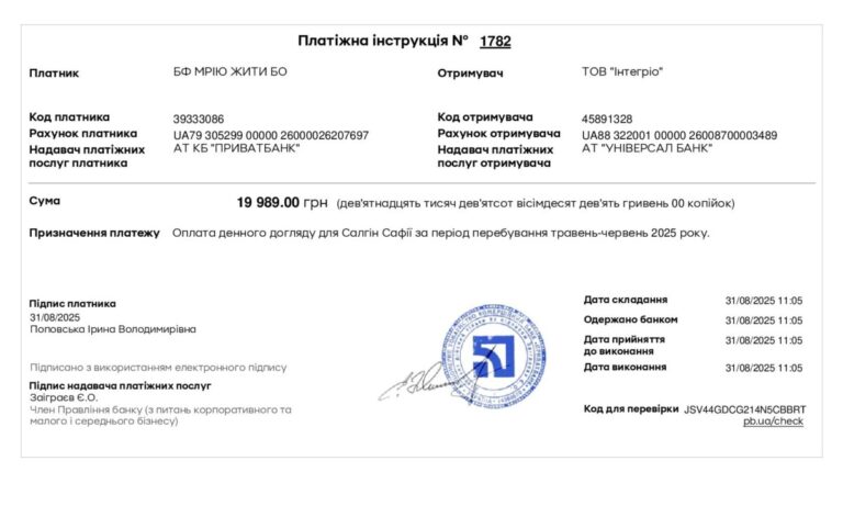 Благодійний Фонд "Мрію Жити" Допомога Дітям з ДЦП