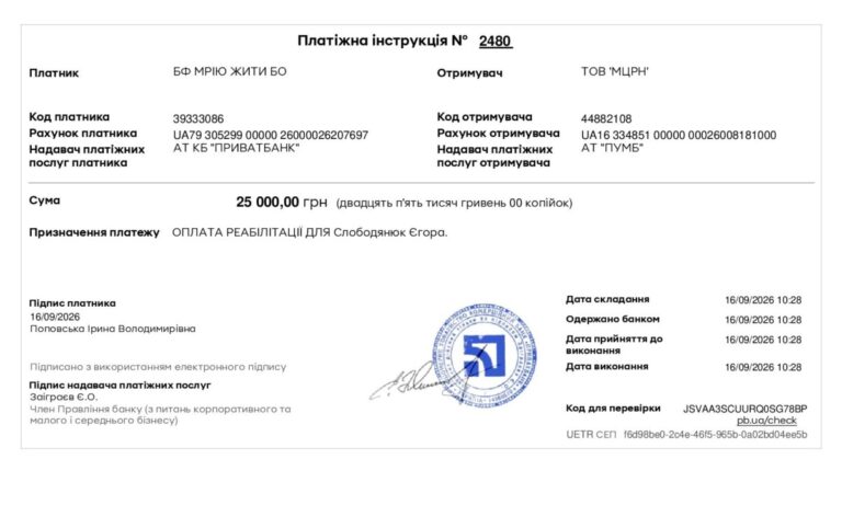 Благодійний Фонд "Мрію Жити" Допомога Дітям з ДЦП